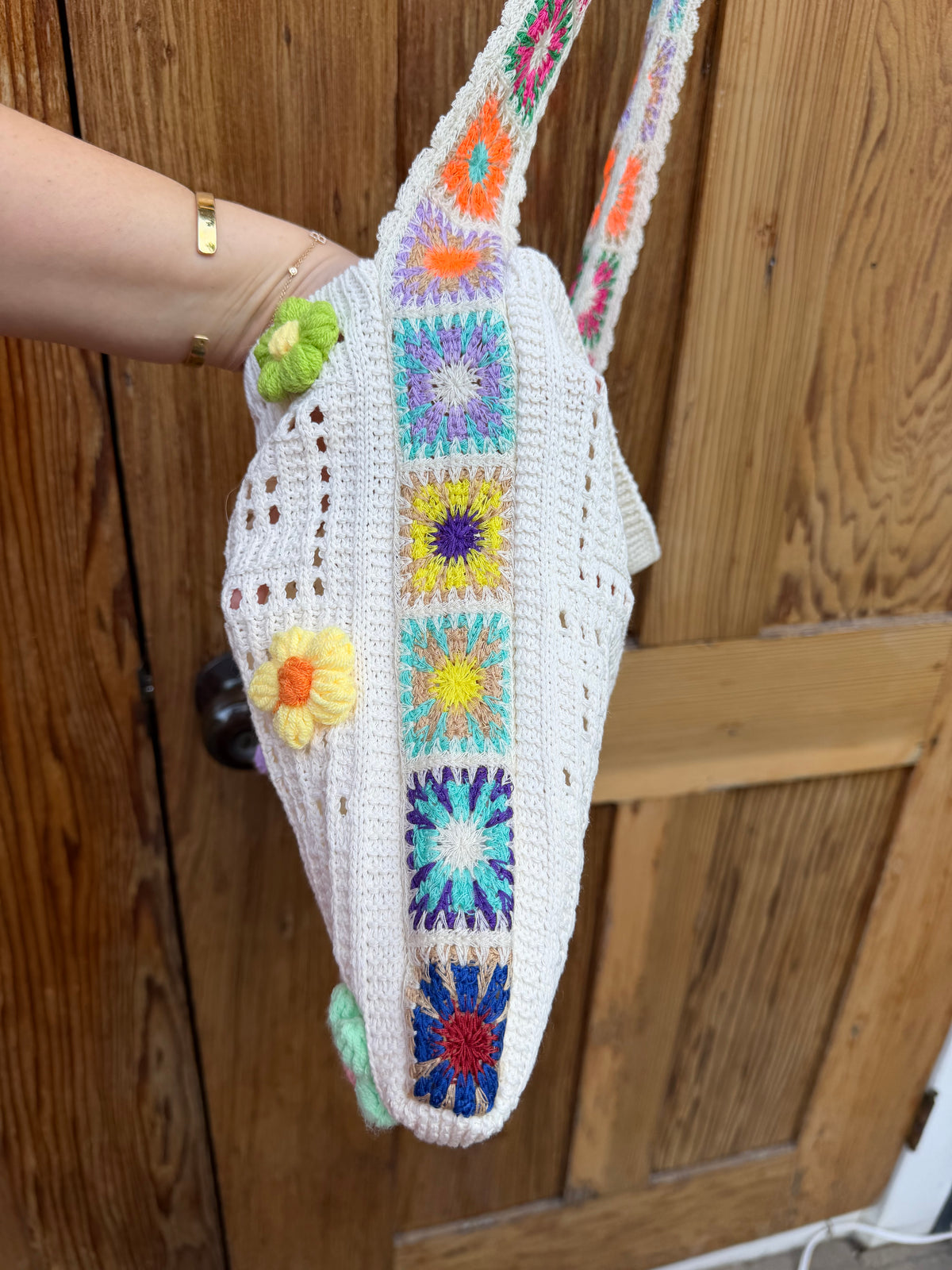 Last Bloom Crochet Tote