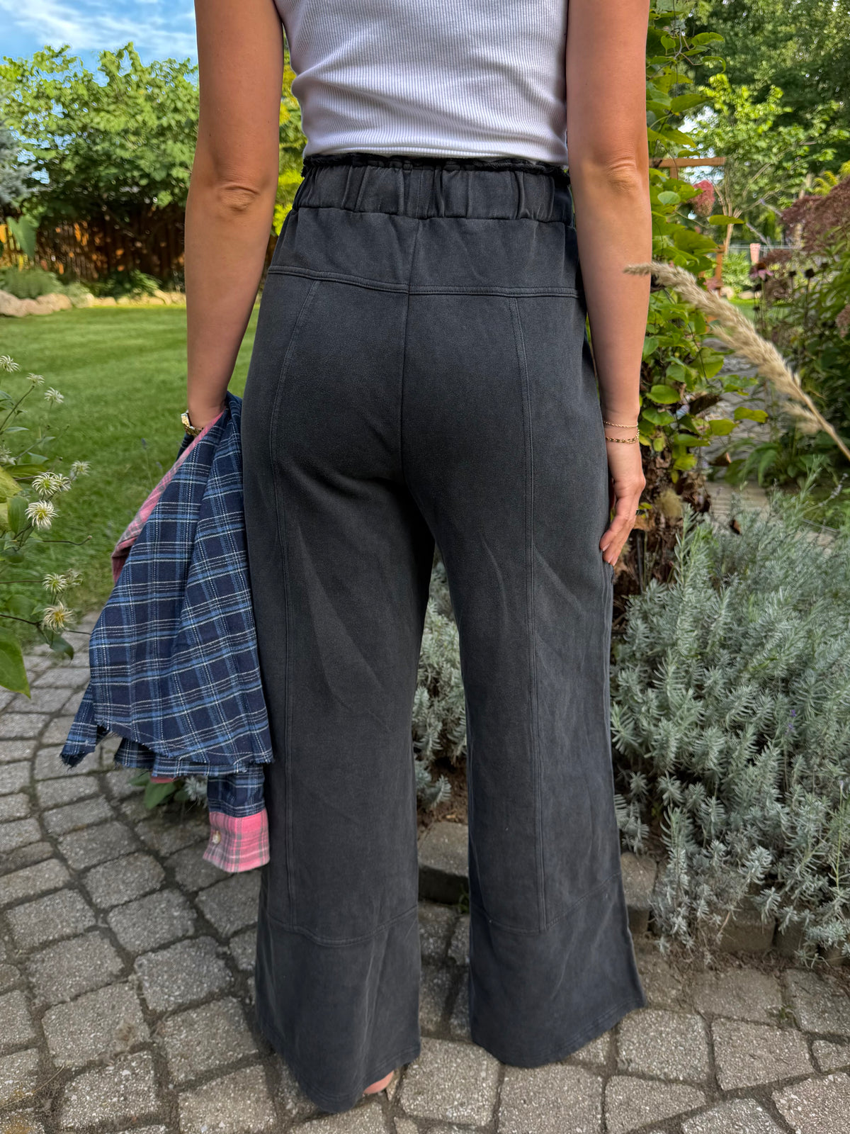 Twilight Mineral Wash Barrel Lounge Pants