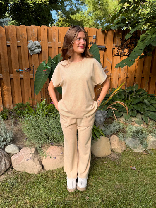 Warm Glow Ribbed Set