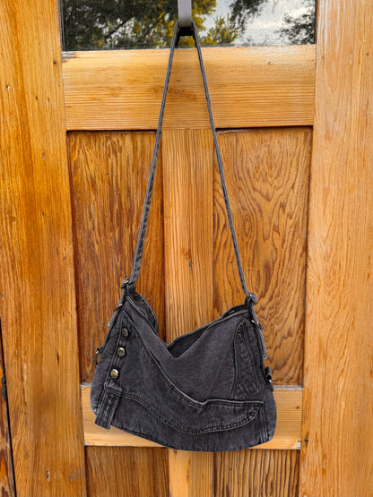 Midnight Denim Shoulder Bag
