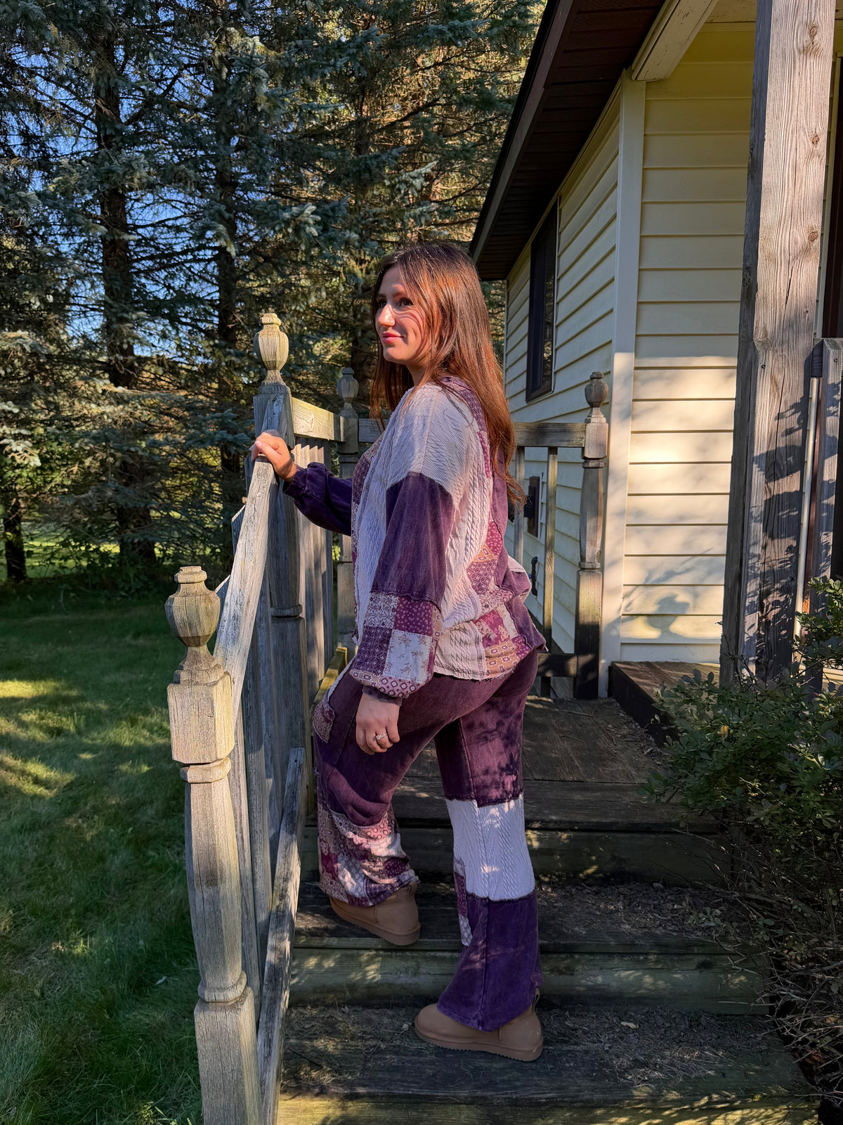 Harvest Paisley Patchwork Pants