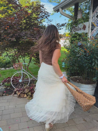 Dreamscape Tiered Skirt