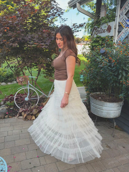 Dreamscape Tiered Skirt