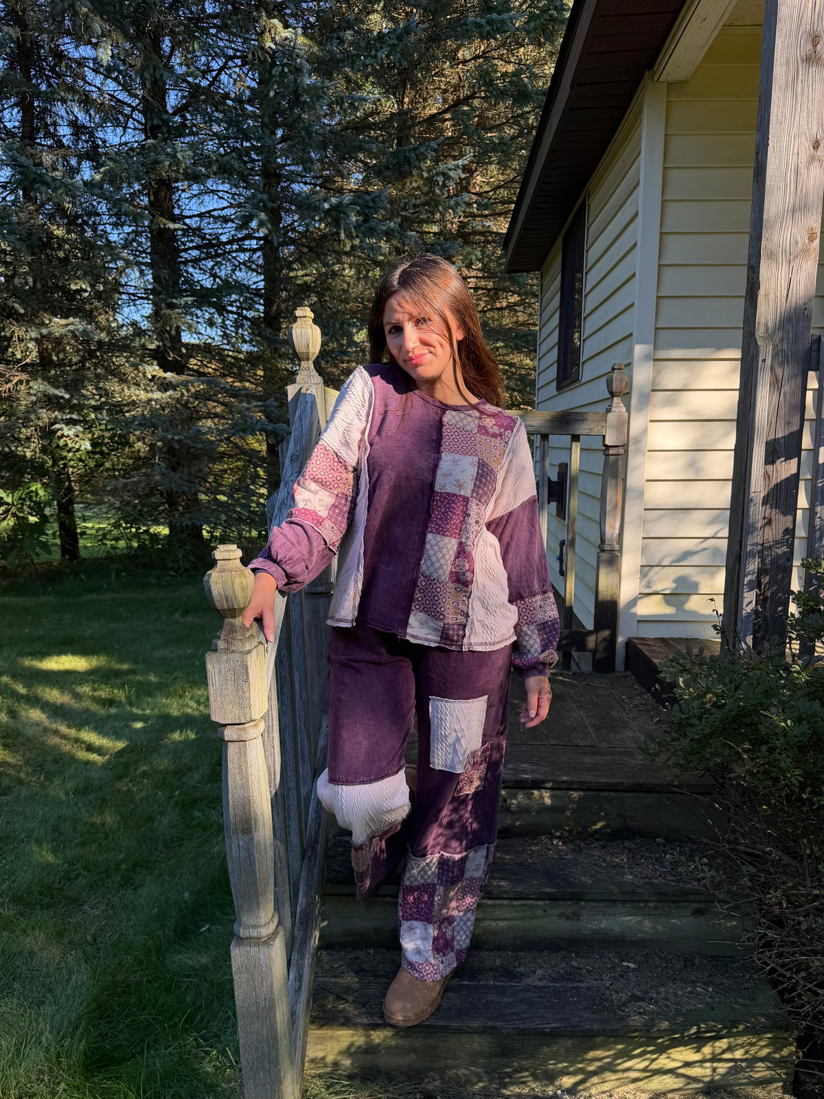 Harvest Paisley Patchwork Pants