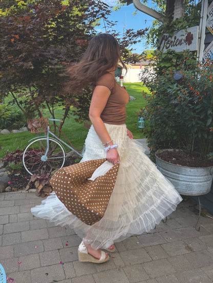 Dreamscape Tiered Skirt