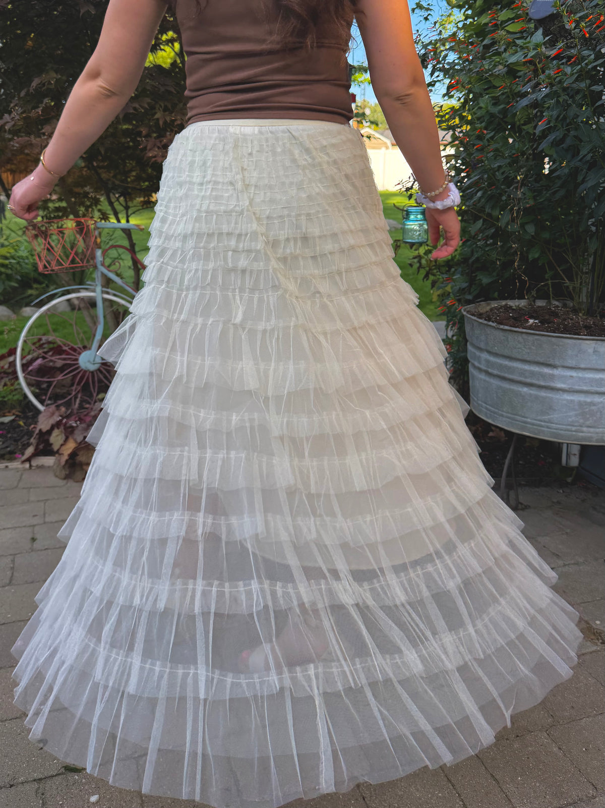 Dreamscape Tiered Skirt