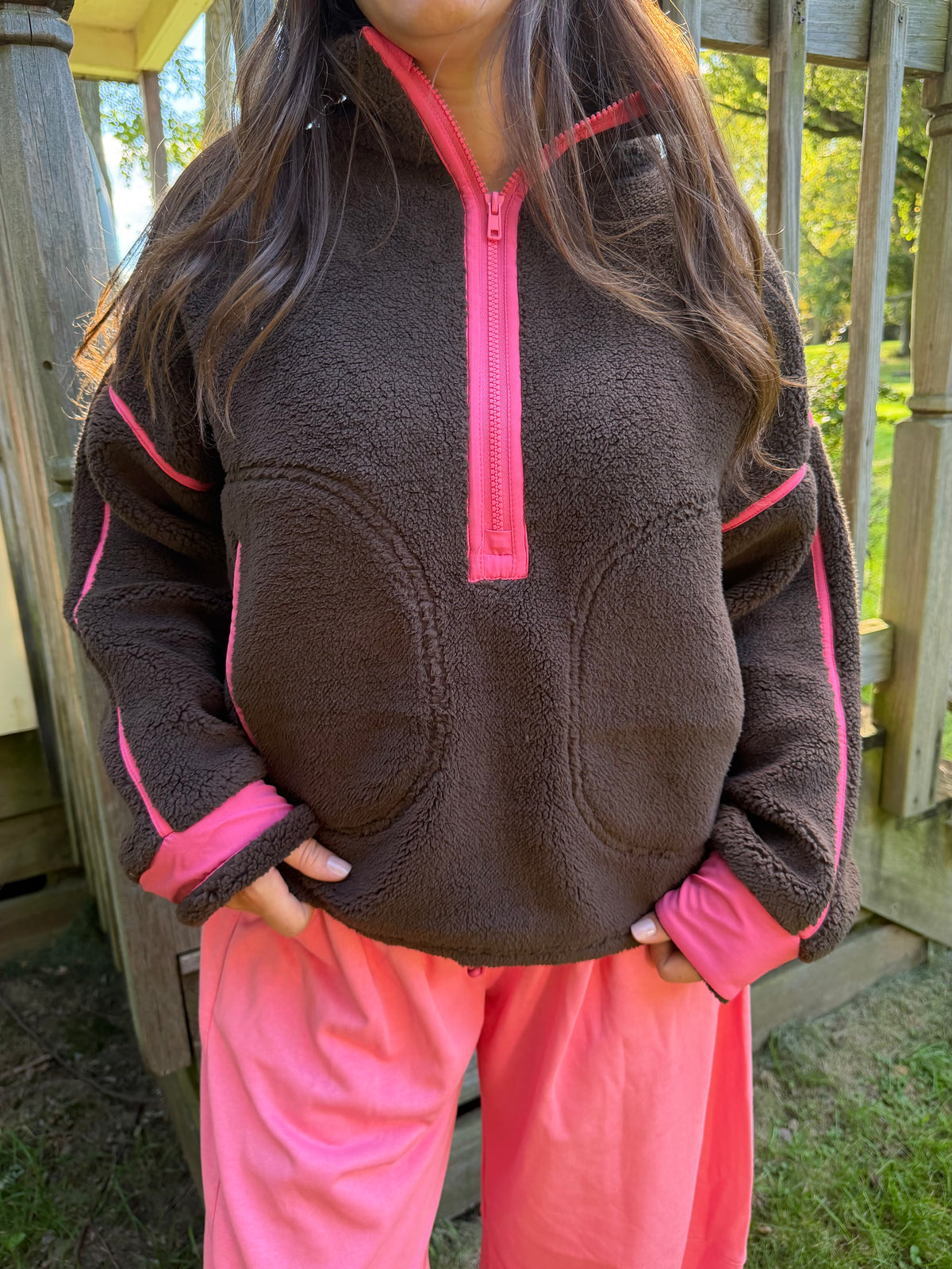 Cocoa Pink Timberline Fleece