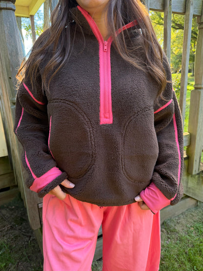 Cocoa Pink Timberline Fleece