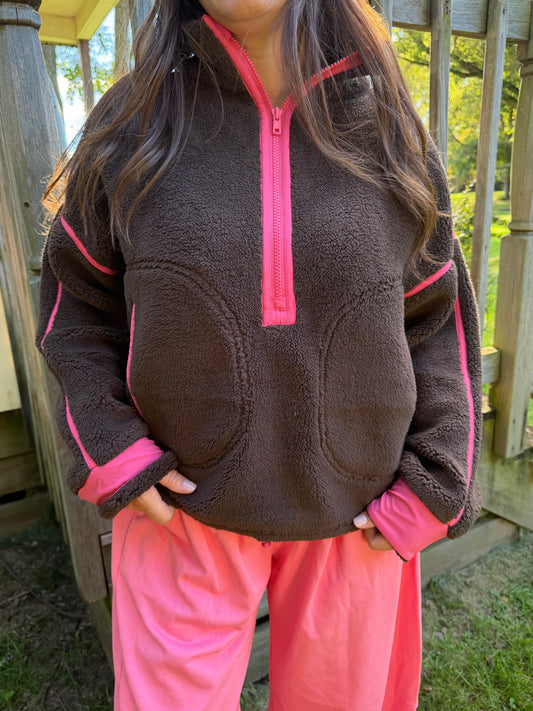 Cocoa Pink Timberline Fleece