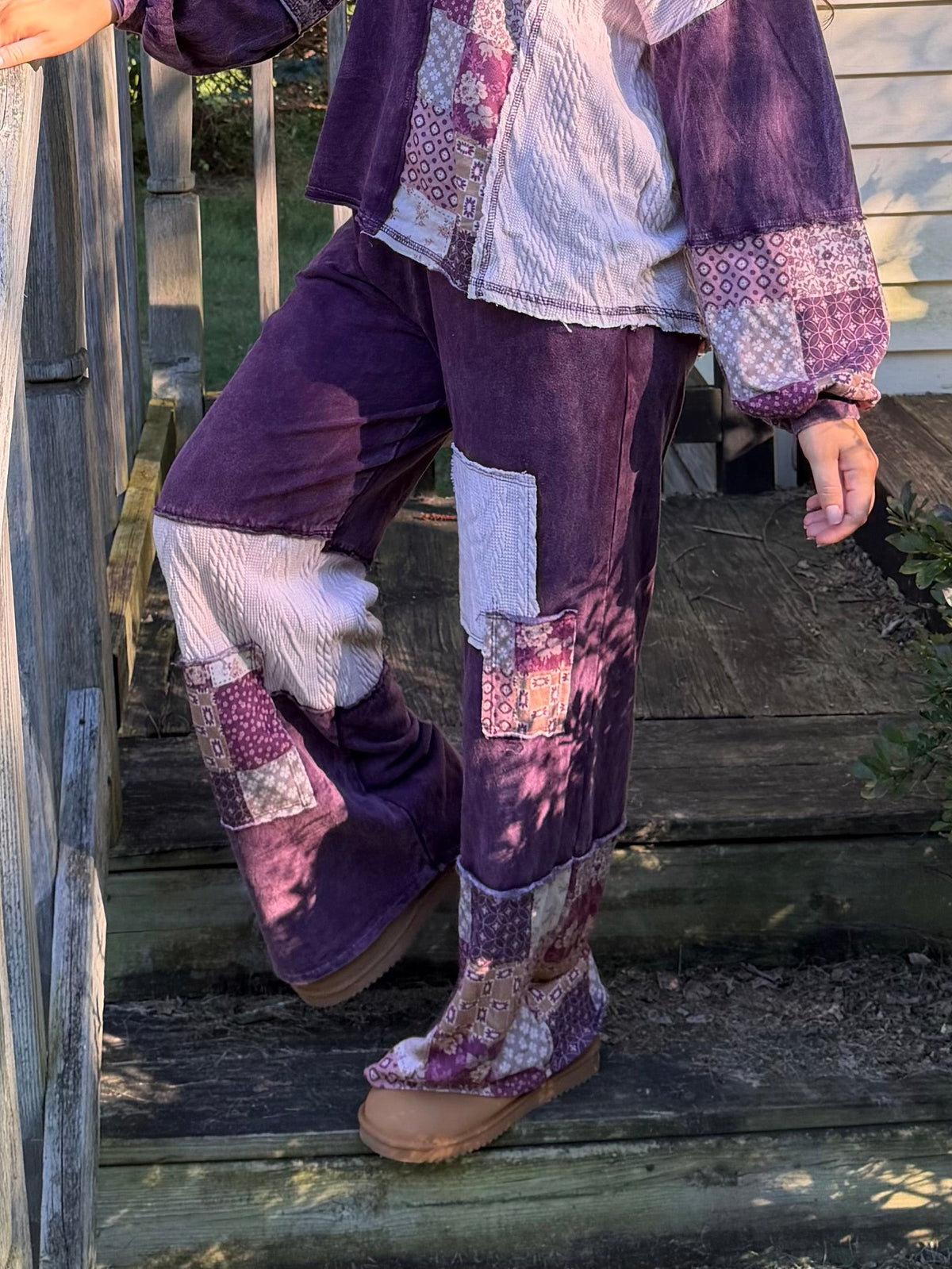 Harvest Paisley Patchwork Pants