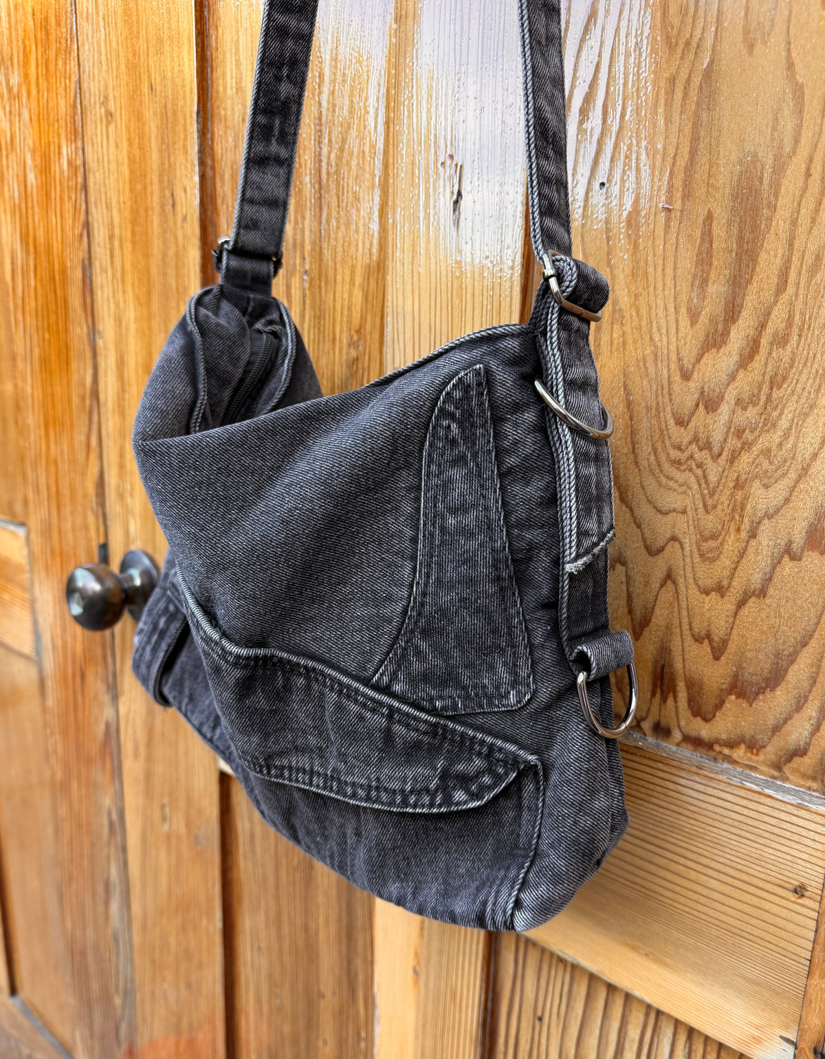 Midnight Denim Shoulder Bag